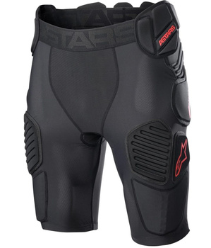 Short de protection Alpinestars Bionic Pro Black Red S