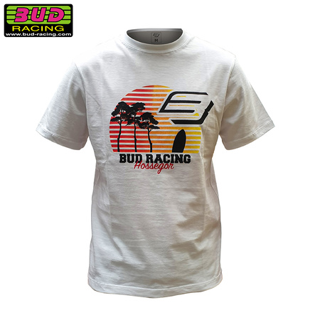 Tee shirt Bud Racing Sunset White XS