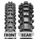 Pneu milleville 2.50x12 avant