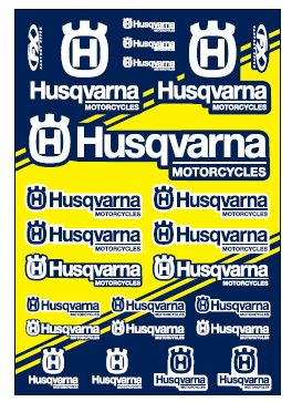 Zestaw naklejek stickers Factory Effex Husqvarna