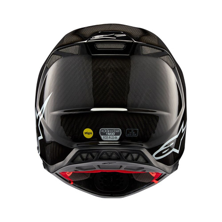 Kask Alpinestars S-M10 Solid Black Glossy Carbon