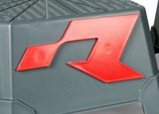 Logo "R" pour Starting block Racetech Red-jeu de 4 pièces