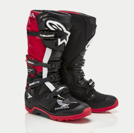 Bottes Alpinestars Honda Tech 7 End Drystar Black Bright Red 13(48)