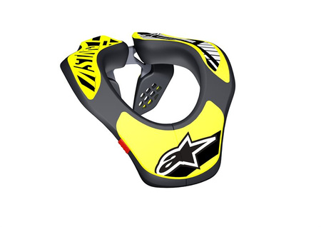 Tour de Cou Enfant Alpinestars Neck Support Black Yellow Fluo OS