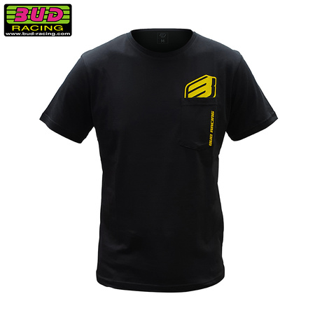 Tee shirt Bud Racing B-Logo SS Pocket Black M