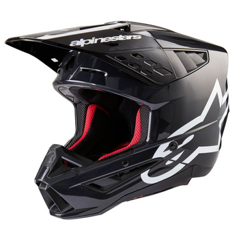 Casque Alpinestars S-M5 Corp Dark Gray Glossy L