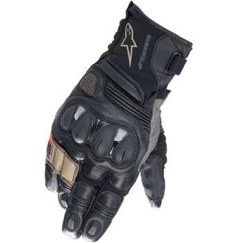 Gants Alpinestars Belize V2 Drystar Black Sand Red Fluo XL