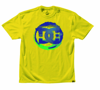 Tee shirt DC Shoes enfant Indexa safety yellow (YHJ0) XL -EDBZT00027