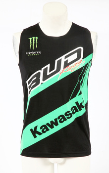 Débardeur girl Staff Bud Racing 17 Green/Black L