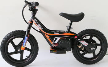 Draisienne Electrique Mini E push bike 23 12 Orange