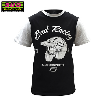 T-Shirt Bud Racing Helmet Black XXL