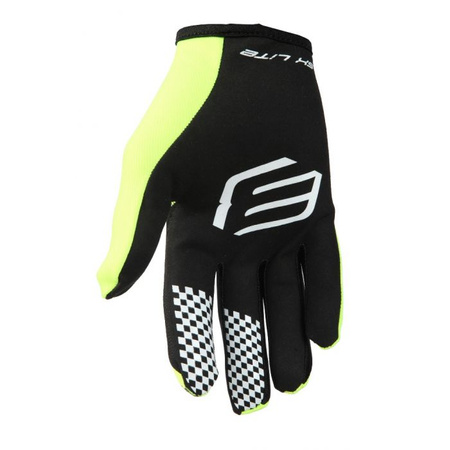 Gants enfants  BUD SX Lite Flo Yellow YXL