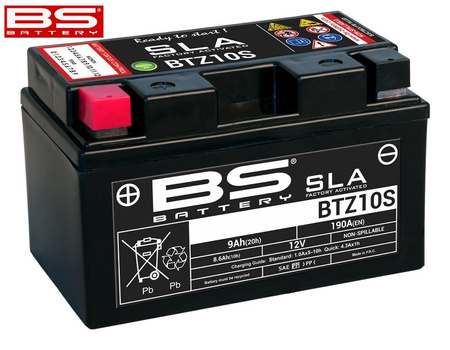 Batterie BS BATTERY BT12B-4  sans entretien activé usine