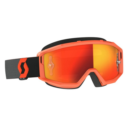 Masque Scott Primal Orange Black / Orange Chrome Works