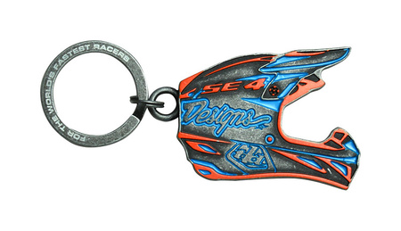 Porte Clefs TLD SE4 Helmet Keychain Orange