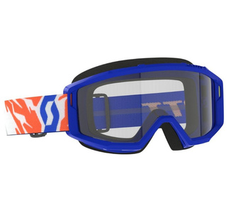 Gogle Enfant Scott Primal Blue/ Clear works