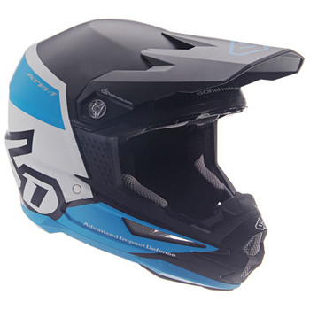 Casque BMX 6D ATB-1 Flight White Blue L