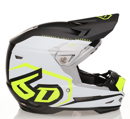 6D Kask ATR-2 Delta Neon Yellow L