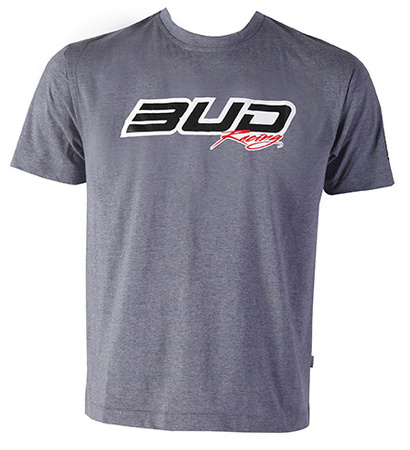 Tee shirt Bud racing Logo Heather Petrol L