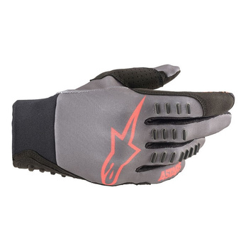 Rękawice motocyklowe Alpinestars SMX-E Dark Grey Red Fluo