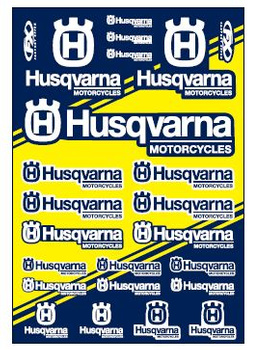 Planche stickers Factory Effex Husqvarna