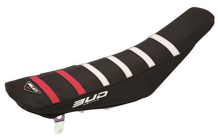 Housse de selle BUD Full Traction 65 SX 16-> black-white top