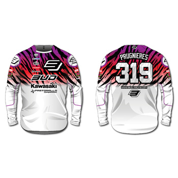 Maillot perso BUD Zebra WSX White Ltd Ed.