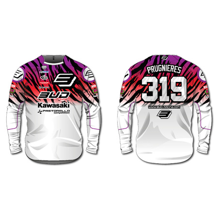 Maillot perso BUD Zebra WSX White Ltd Ed.