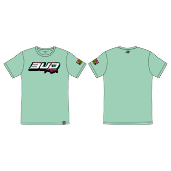 Tee Shirt BUD RACING Logo Mint Tropical S