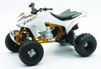 Honda quad 450 TRX 2009 red 1/12° NewRay