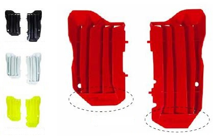 Grilles de radiateur Racetech CRF 450 17/20 Red-la paire