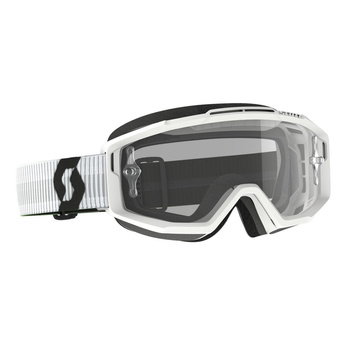 Gogle Scott Split OTG White / Clear Works