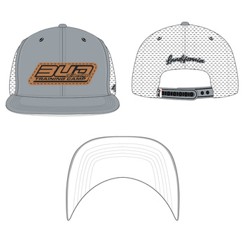 Casquette Bud Trainning Camp Leather Grey -Taille unique