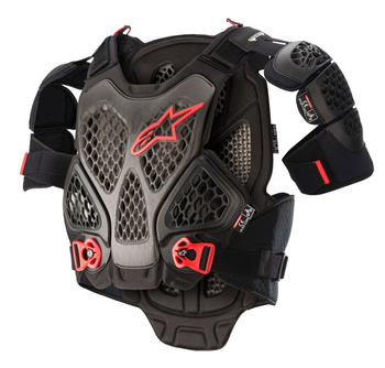 Pare Pierre Alpinestars A6 Black/ Anthracite/ Red M/L