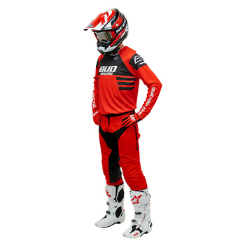 Bluza MX koszulka  BUD Lazer Red / Black XXL