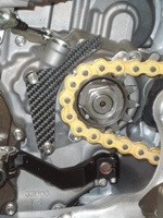 Case saver Carbone 450 RMZ 08-> Light Speed