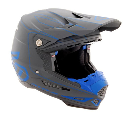 Casque 6D ATR-2 Recon Grey Blue L