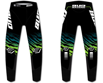 SpodnieSX Fit BUD Zebra WSX Black/Green 34