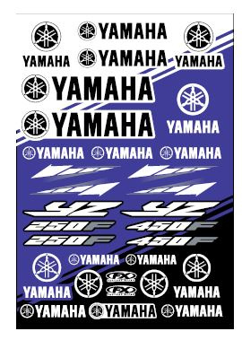Zestaw naklejek stickers Factory Effex Yamaha YZ