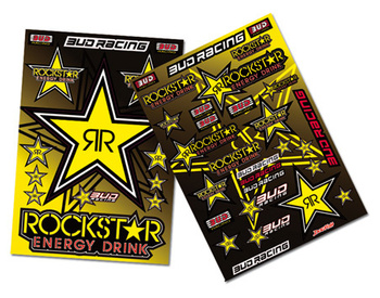 Zestaw  naklejek naklejki  Truck Bud/Rockstar 42x30cm