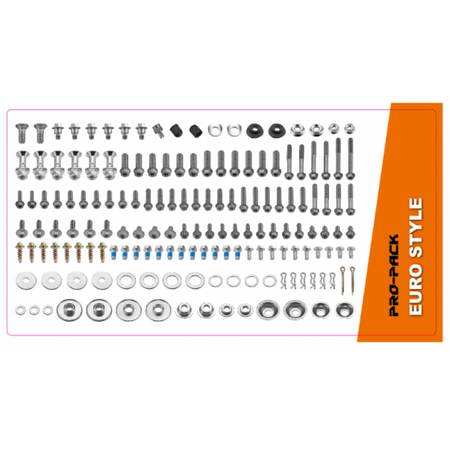 Boite de vis complète (Pro Pack) Européennes
