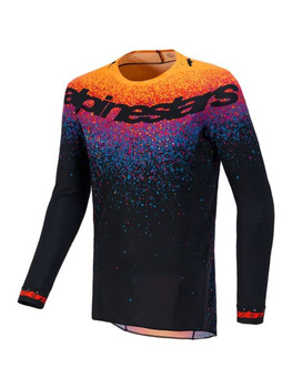 Koszulka Alpinestars Supertech jersey LE Black Hole Black Burst