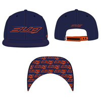 Casquette Bud Racing Dynamic Navy Orange-Taille unique
