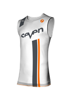 Bezrękawnik Koszulka Tank Seven Zero Vanguard Over Jersey White 