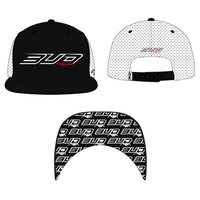 Casquette Bud Racing Dynamic Black White-Taille unique