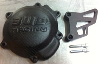 Carter allumage carbone Bud 85 KX 95-> + cache chaine