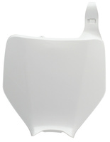 Plaque avant R-Tech Kawasaki 125/250 KX 99/02 white