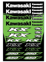 Zestaw naklejek stickers Factory Effex Kawasaki KX
