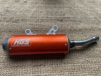 HGS TŁUMIK KTM SX 250 300 Husqvarna TC 23 orange