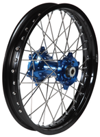 Koło tył kompletne  Bud 65 YZ 18-> Blue/blue 12'